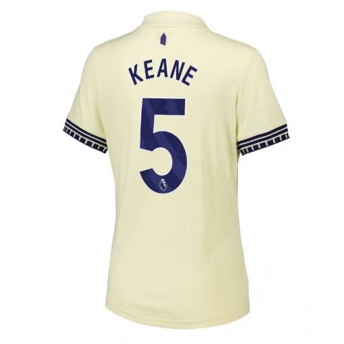 Billige Fotballdrakt Everton Michael Keane #5 Replika Bortedrakt Dame 2025-26 Kortermet Billige Fotballdrakt Everton Michael Keane #5 Replika Bortedrakt Dame 2025-26 Kortermet